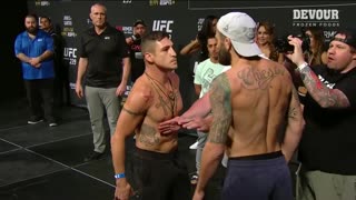 Взвешивание UFC 239: Киеса vs Санчез